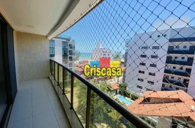 Apartamento com 3 dormitórios para alugar, 145 m² por r$ 7.115,00/mês - praia do pecado - macaé/rj