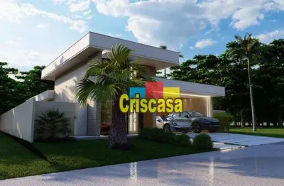 Casa com 3 dormitórios à venda, 150 m² por r$ 950.000,00 - alphaville 3 - rio das ostras/rj