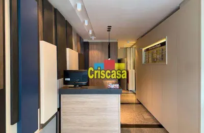 Sala para alugar, 30 m² por r$ 1.300/mês - centro - macaé/rj