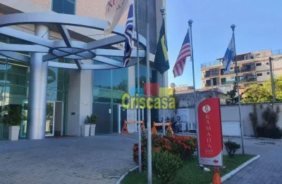 Flat com 1 dormitório à venda, 30 m² por r$ 185.000,00 - centro - macaé/rj