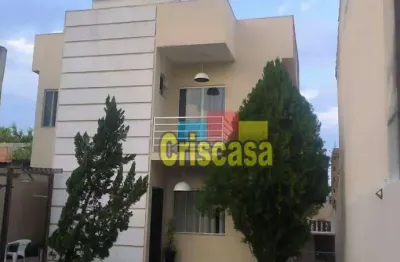Casa com 2 dormitórios à venda, 120 m² por r$ 310.000,00 - verdes mares - macaé/rj
