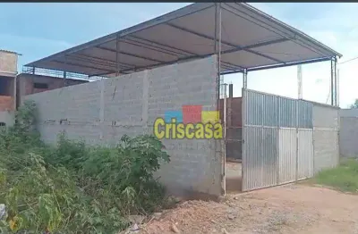 Galpão à venda, 170 m² por r$ 350.000,00 - virgem santa - macaé/rj