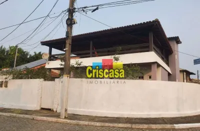 Casa com 4 dormitórios, 365 m² - venda por r$ 790.000,00 ou aluguel por r$ 5.200,00/mês - ilha da caieira - macaé/rj