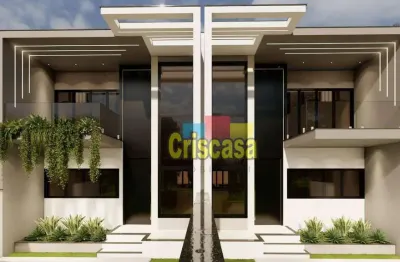 Casa com 3 dormitórios à venda, 76 m² por r$ 990.000,00 - novo horizonte - macaé/rj