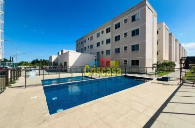 Apartamento com 2 dormitórios à venda, 50 m² por r$ 189.900,00 - ajuda - macaé/rj