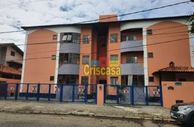 Apartamento com 2 dormitórios para alugar, 65 m² por r$ 3.000,00/mês - mirante da lagoa - macaé/rj