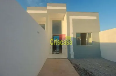 Casa com 2 dormitórios à venda, 74 m² por r$ 285.000,00 - atlantico norte - macaé/rj