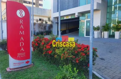Flat com 1 dormitório à venda, 42 m² por r$ 220.000,00 - imbetiba - macaé/rj