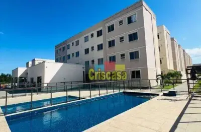 Apartamento com 2 dormitórios à venda, 55 m² por r$ 180.000,00 - ajuda baixo - macaé/rj