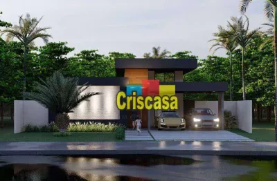 Casa com 3 dormitórios à venda, 160 m² por r$ 1.000.000,00 - alphaville - rio das ostras/rj