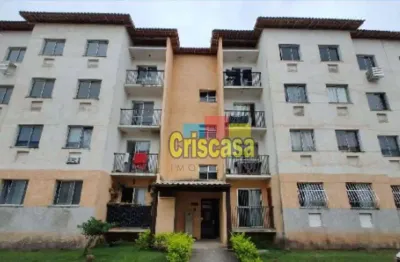 Apartamento com 2 dormitórios para alugar, 45 m² - ajuda de cima - macaé/rj