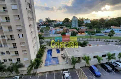 Apartamento com 3 dormitórios para alugar, 73 m² por r$ 4.200,00/mês - riviera fluminense - macaé/rj