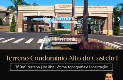 Terreno no condomínio residencial alto do castelo, ribeirão preto/sp