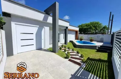 Casa com forro em laje à venda no centro de imbé/rs