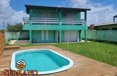 Sobrado de esquina com 4 dormitórios no balneário nordeste em imbé/rs