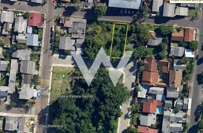 Terreno à venda na rua jaguaribe, --, são josé, novo hamburgo por r$ 340.000