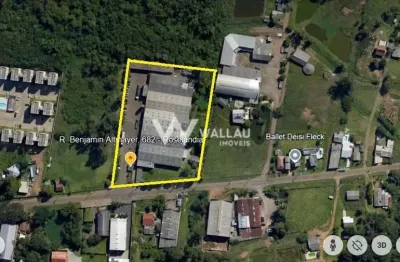 Barracão / galpão / depósito à venda na rua benjamin altmayer, --, roselândia, novo hamburgo por r$ 12.000.000