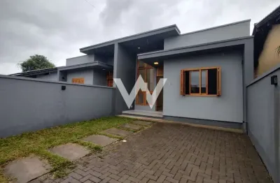 Casa com 2 quartos para alugar na rua roma, --, canudos, novo hamburgo por r$ 2.500