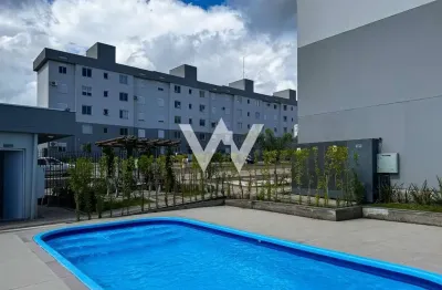 Apartamento com 2 quartos à venda na rua joão amando schilling, --, são jorge, novo hamburgo por r$ 230.000