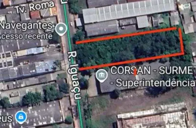 Terreno à venda na Rua Iguaçu, Vila Ponta Porã, Cachoeirinha