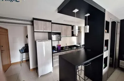 Apartamento à venda no centro de curitiba-pr:  mobiliado 1 quarto, 1 sala, 1 banheiro, 34,52 m² de área. venha conferir!
