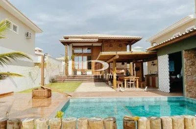 Casa com 3 dormitórios à venda, 380 m² por r$ 2.350.000,00 - nova são pedro - são pedro da aldeia/rj
