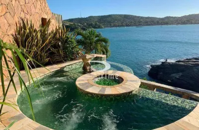 Casa com 6 dormitórios à venda por r$ 9.600.000,00 - loteamento sitio do campinho - armação dos búzios/rj