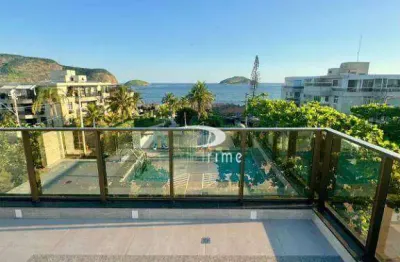 Cobertura com 4 dormitórios à venda, 320 m² por r$ 4.900.000,00 - camboinhas - niterói/rj