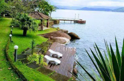 Casa com 3 dormitórios à venda, 35000 m² por r$ 25.000.000,00 - piraquara - angra dos reis/rj