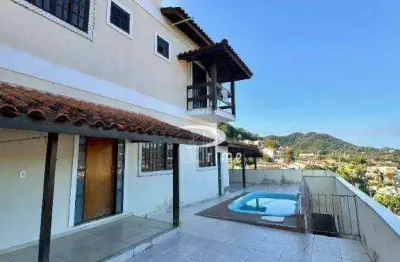 Casa com 3 dormitórios à venda, 195 m² por r$ 650.000,00 - santo antônio - niterói/rj