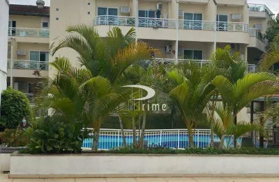 Cobertura com 1 dormitório à venda, 60 m² por r$ 320.000,00 - itaipu - niterói/rj