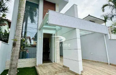 Casa com 4 dormitórios à venda, 172 m² por r$ 1.700.000,00 - itaipu - niterói/rj