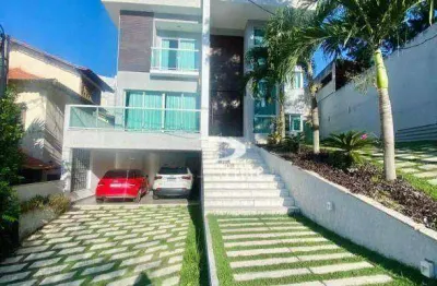 Casa com 4 dormitórios à venda, 400 m² por r$ 2.500.000,00 - itaipu - niterói/rj