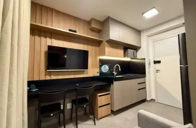 Apartamento mobiliado com 1 dormitório para alugar, 24 m² por r$ 3.050/mês - vila butantã - são paulo/sp
