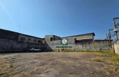 Terreno para alugar, 497 m² por r$ 5.150,00/mês - parque roseira - carapicuíba/sp