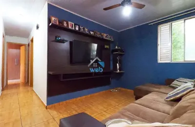 Apartamento com 3 quartos à venda na rua dalila lopes costa, 108, uberaba, curitiba por r$ 280.000