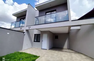 Casa com 2 quartos à venda na rua engenheiro marcos josé lewin, 224, cidade industrial, curitiba por r$ 535.000