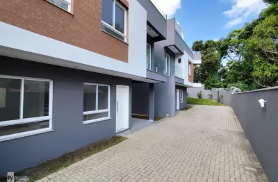 Casa em condomínio fechado com 3 quartos à venda na rua josé rossetim, 450, são braz, curitiba por r$ 810.000