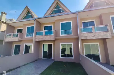 Casa em condomínio fechado com 3 quartos à venda na rua fortaleza, 871, cajuru, curitiba por r$ 699.000