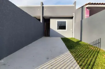 Casa com 2 quartos à venda na rua professora ivette rocha krüger, 433, cidade industrial, curitiba por r$ 295.000