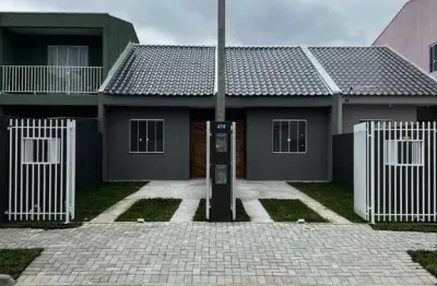 Casa com 3 quartos à venda na rua adriana ceres zago bueno, 985, tatuquara, curitiba por r$ 315.000
