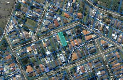 Terreno à venda na rua fausto fressato, 63, bigorrilho, curitiba por r$ 1.290.000
