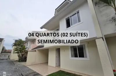 Casa em condomínio fechado com 4 quartos à venda na rua major theolindo ferreira ribas, 2180, boqueirão, curitiba por r$ 765.000