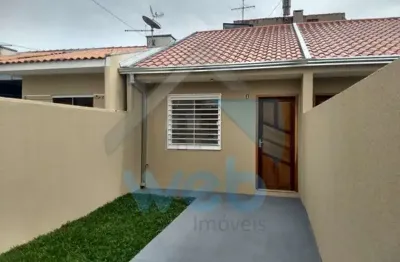 Casa com 2 quartos para alugar na rua capitão joão michalizsen, 264, campo de santana, curitiba por r$ 1.300