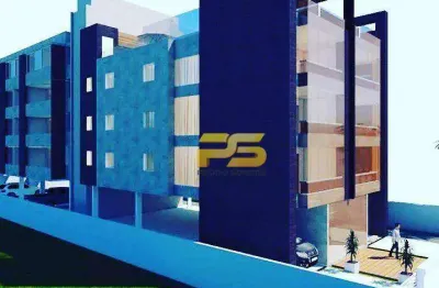 Flat com 1 dormitório à venda, 31 m² por r$ 310.000 - ponta de matos - cabedelo/pb