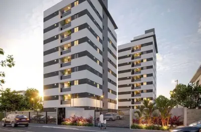 Apartamento com 2 quartos à venda na rua euclides rodrigues oliveira, bancários, joão pessoa, 47 m2 por r$ 322.000