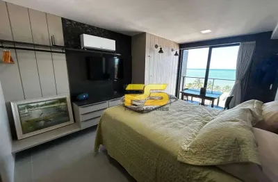 Flat com 1 dormitório à venda, 29 m² por r$ 420.000 - intermares - cabedelo/pb