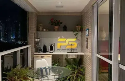 Apartamento com 3 dormitórios à venda, 130 m² por r$ 1.190.000,00 - miramar - joão pessoa/pb