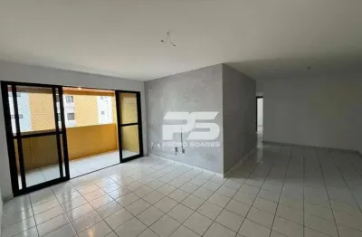 Apartamento com 3 dormitórios para alugar, 105 m² por r$ 4.000/mês - manaíra - joão pessoa/pb
