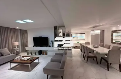 Apartamento com 3 dormitórios para alugar, 110 m² por r$ 12.000/mês - bessa - joão pessoa/pb